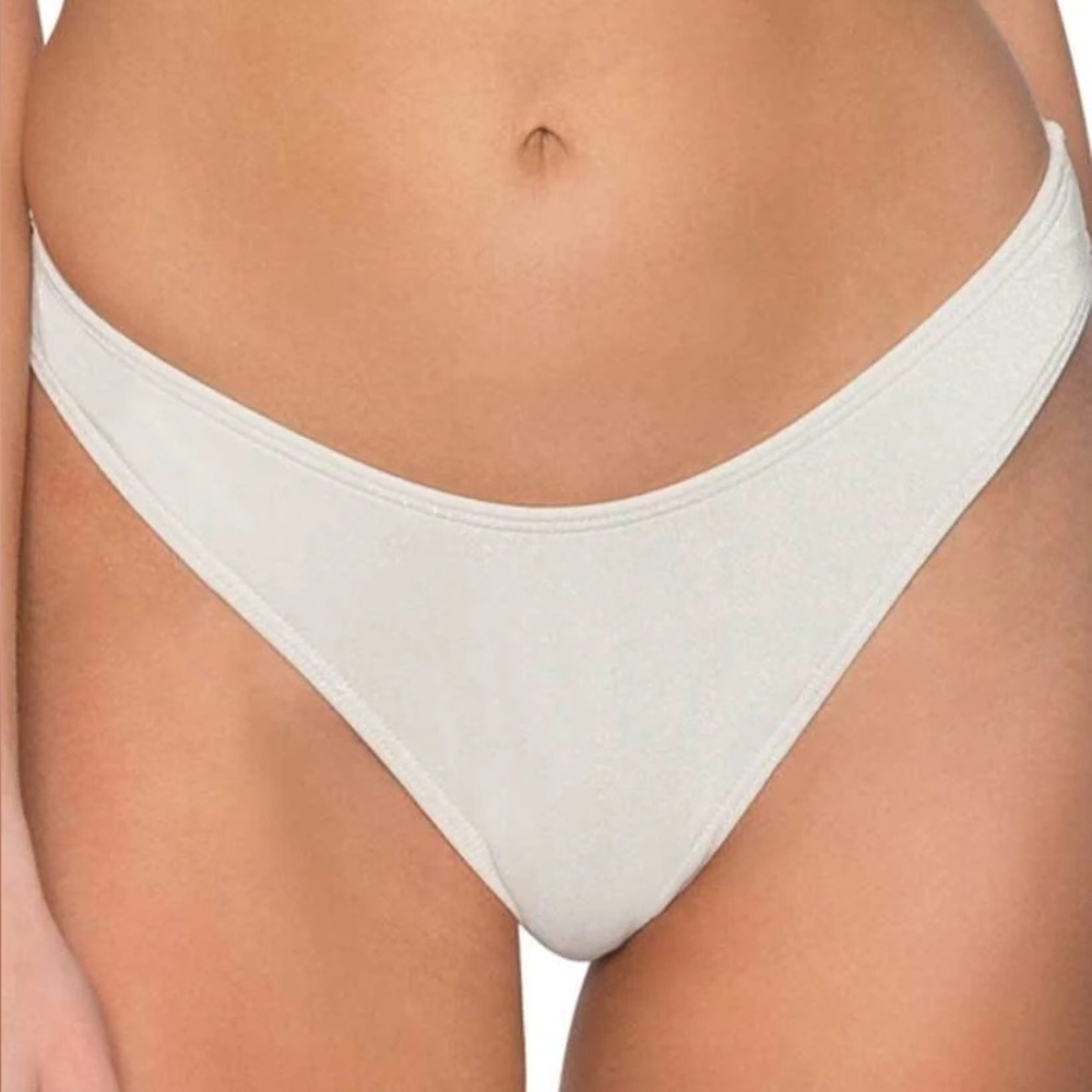 NWT Sunsets Women's Wild Thing Bikini Bottom Large in Gold Dust - Picture 3 of 4